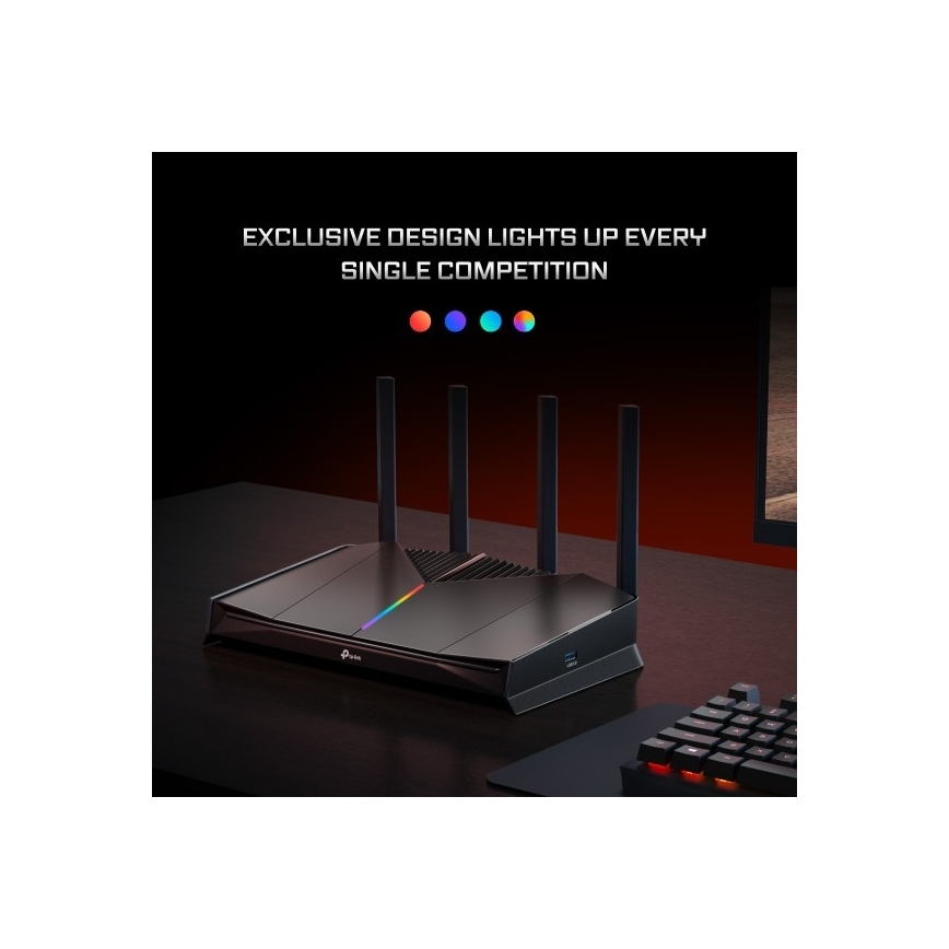 TP-Link - Router gaming Wi-Fi 7 de doble banda