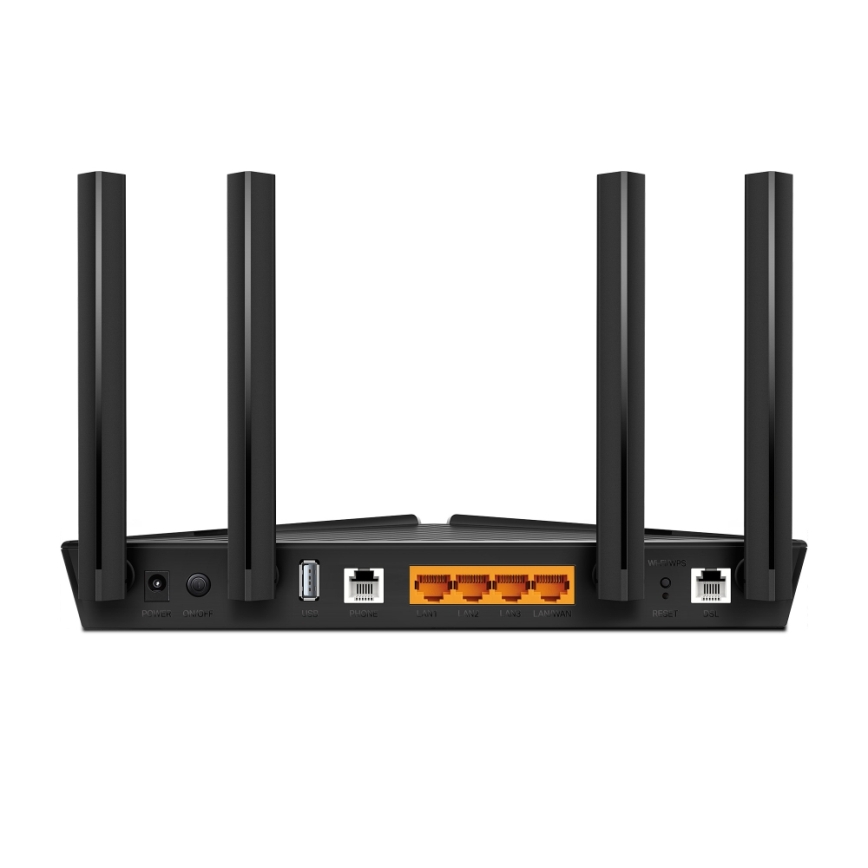 TP-Link - Router módem VDSL/ADSL Wi-Fi 6 de doble banda