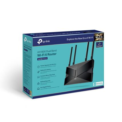 TP-Link - Router Wi-Fi 6 de doble banda