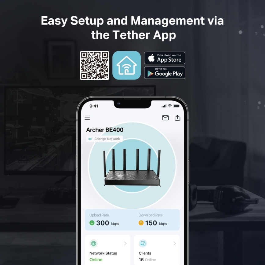 TP-Link - Router Wi-Fi 7 de doble banda