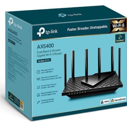 TP-Link - Router Wi‑Fi 6 Gigabit de doble banda