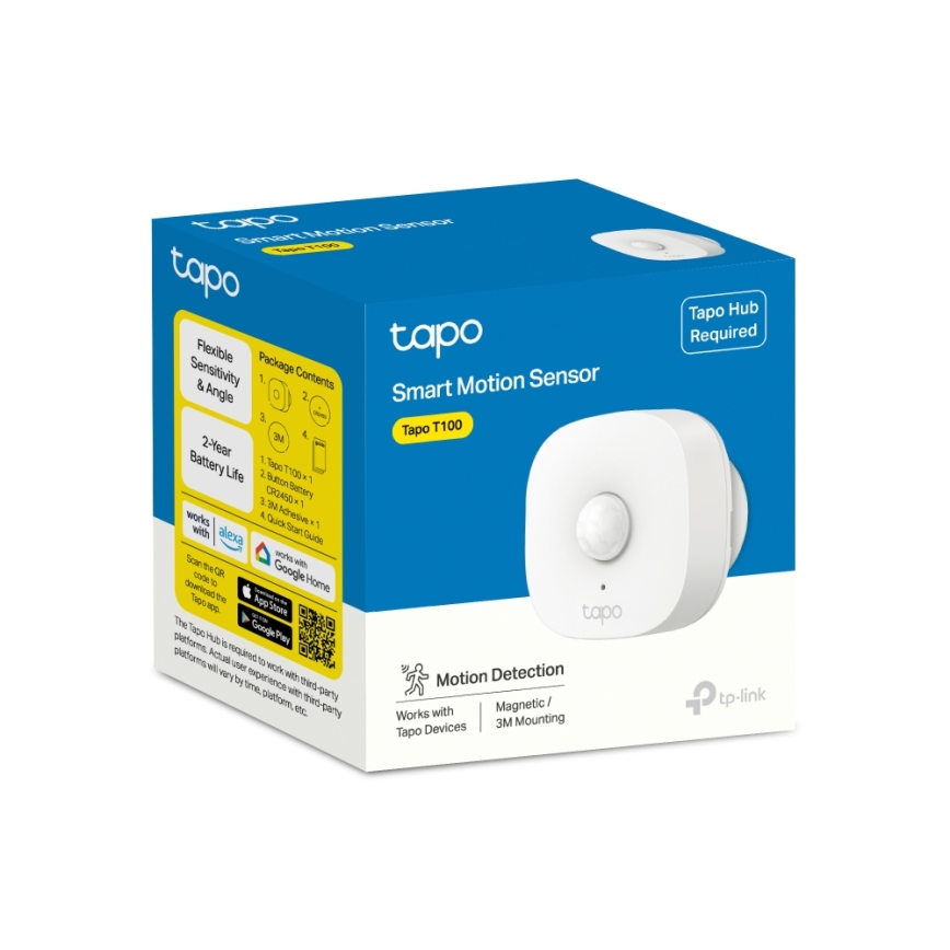 TP-Link - Sensor de movimiento inteligente 1xCR2450