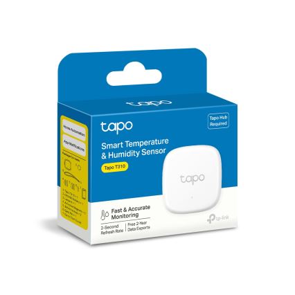 TP-Link - Sensor inteligente para medición de temperatura y humedad 1xCR2450