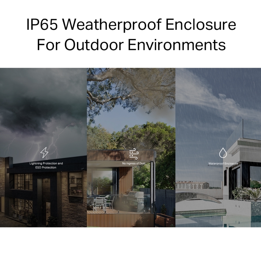 TP-Link - Sistema mesh para exterior/interior con Wi-Fi 6