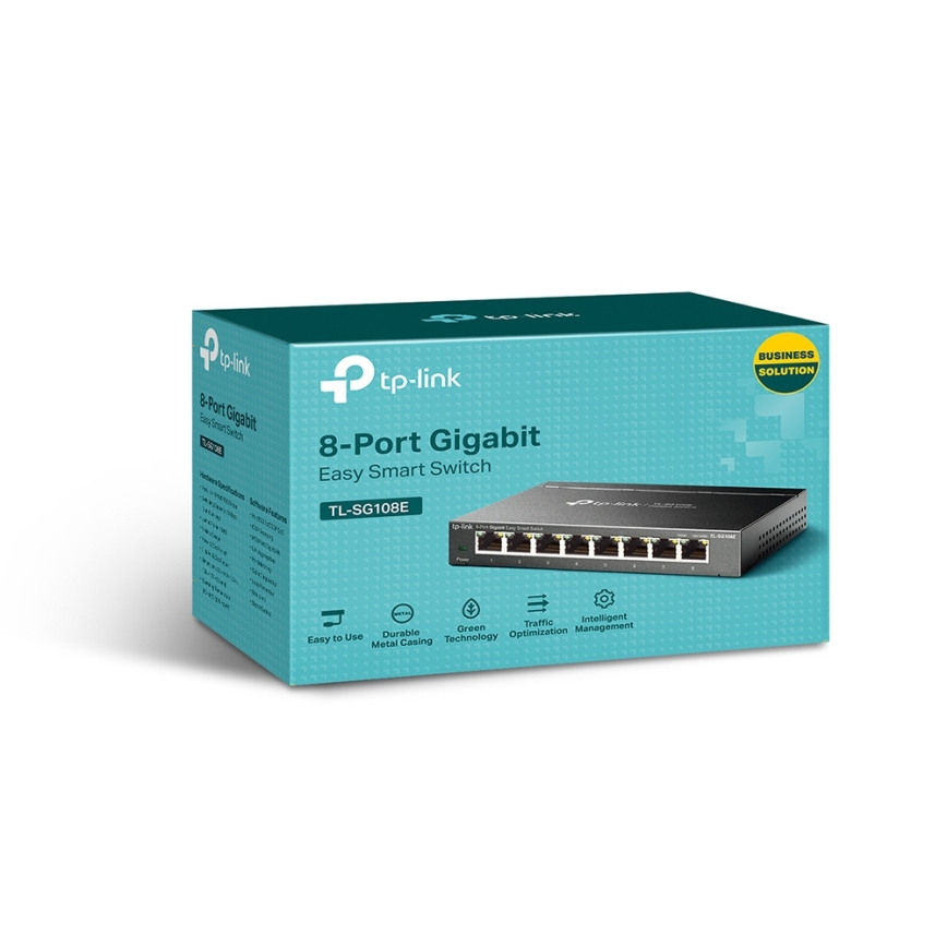 TP-Link - Switch Easy Smart Gigabit de 8 puertos