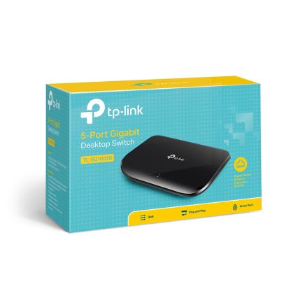 TP-Link - Switch Gigabit de sobremesa de 5 puertos