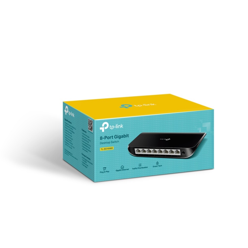 TP-Link - switch Gigabit de sobremesa de 8 puertos