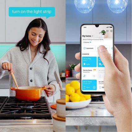 TP-Link - Tira LED RGBW regulable 5 m LED/13,5W/230V Wi-Fi
