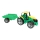 Tractor con remolque de 71 cm, verde/amarillo