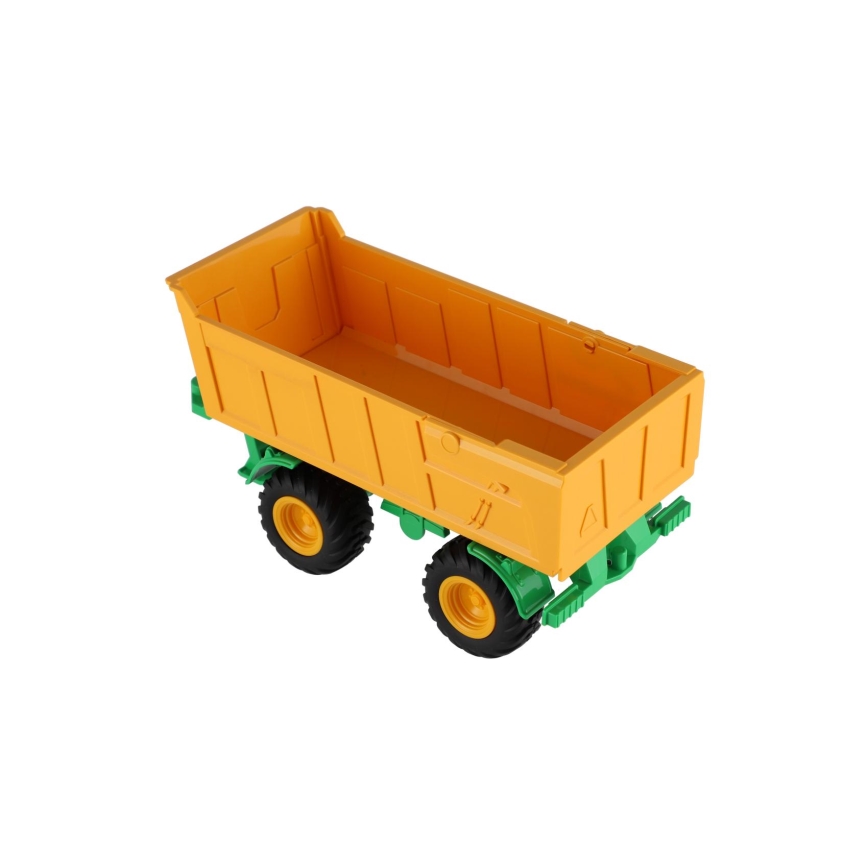 Tractor Zetor con remolque 2xAA + mando a distancia