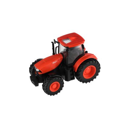 Tractor Zetor con remolque — funciona con 2xAA e incluye control remoto