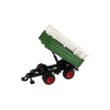 Tractor Zetor con remolque — funciona con 2xAA e incluye control remoto