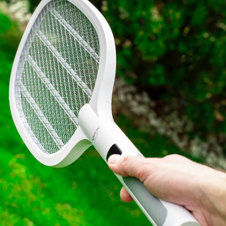 Trampa de insectos LED eléctrica 2en1 1200 mAh/5V blanco