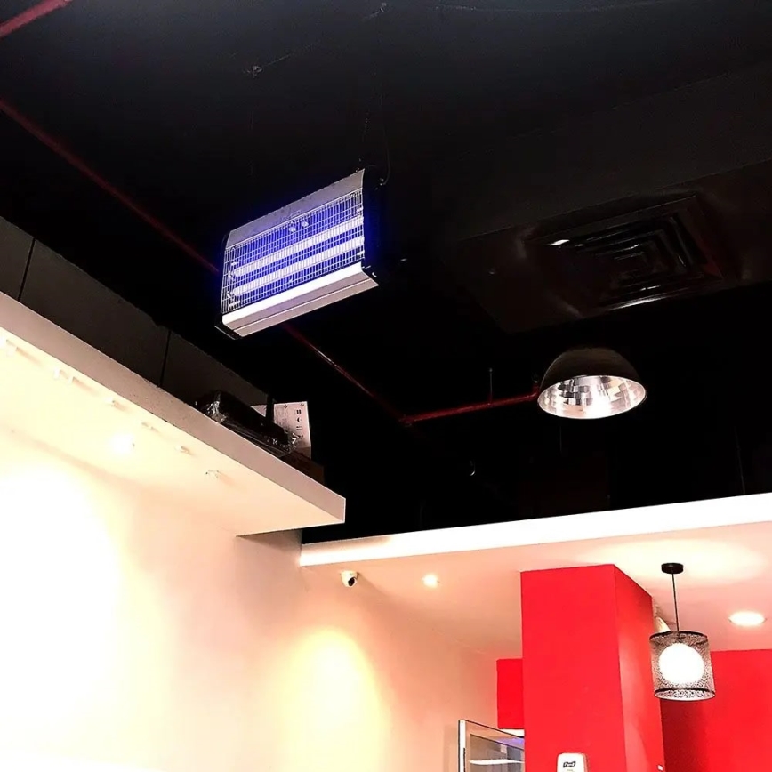 Trampa eléctrica para insectos 2x8W/230V 50 m²