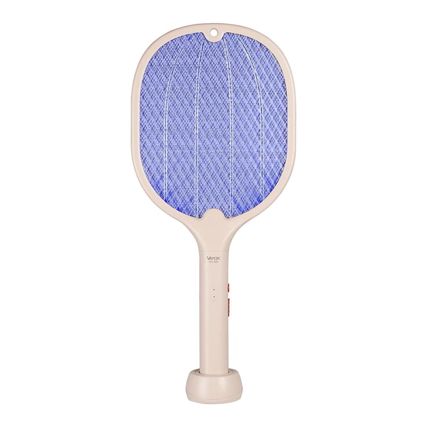 Trampa insectos eléctrico LED 2 en 1 500 mAh/5V beige
