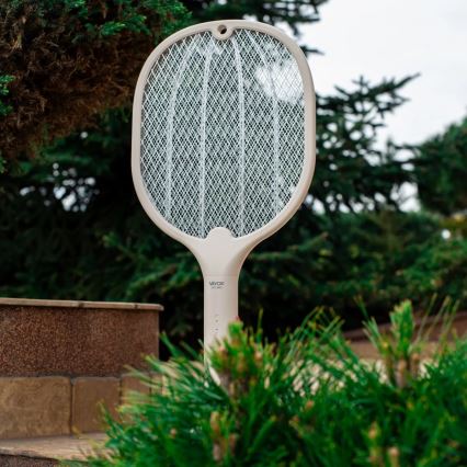 Trampa insectos eléctrico LED 2 en 1 500 mAh/5V beige