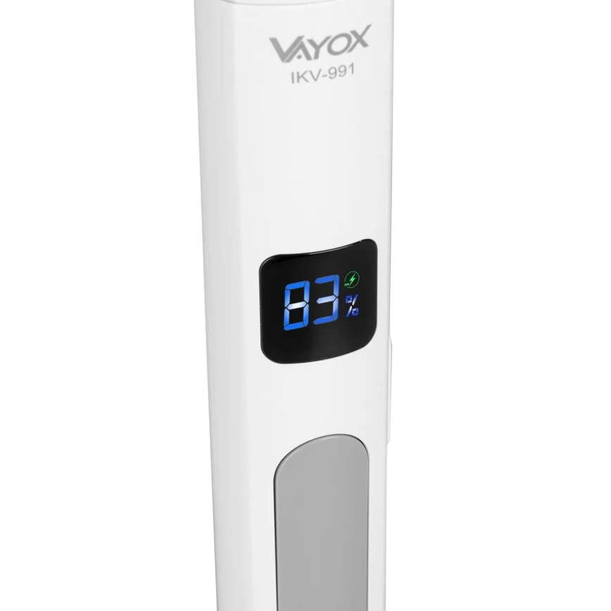 Trampa insectos eléctrico LED 2 en 1 con pantalla LCD 1200 mAh/5V blanco