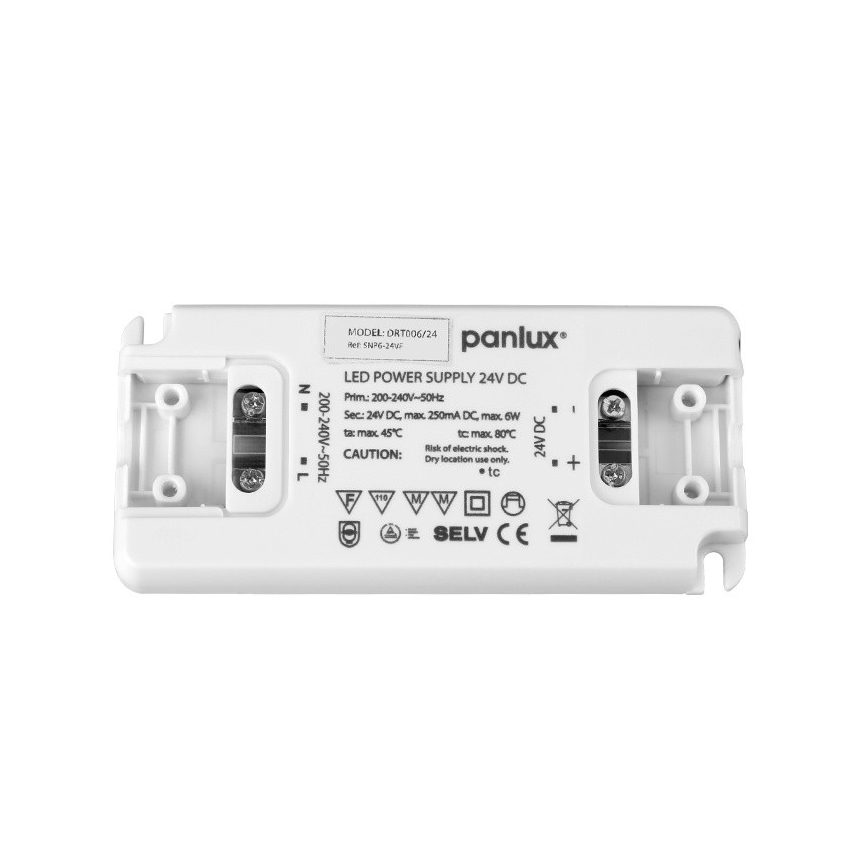Transformador electrónico LED 6W/230/24V