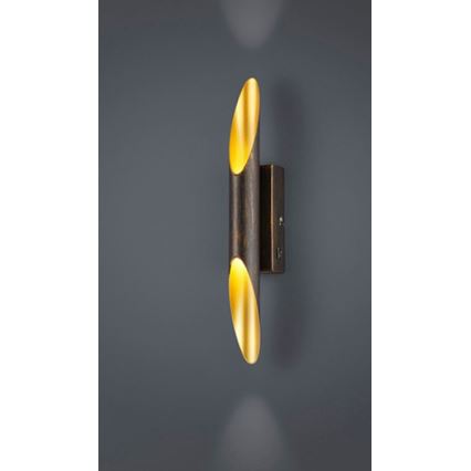 Trio - Aplique LED BOLERO 2xLED/3,1W/230V CRI 90 cobre