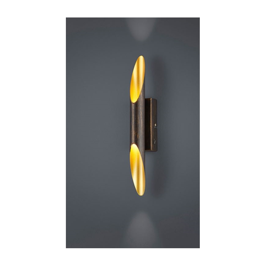 Trio - Aplique LED BOLERO 2xLED/3,1W/230V CRI 90 cobre