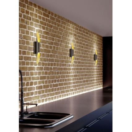 Trio - Aplique LED BOLERO 2xLED/3,1W/230V CRI 90 cobre