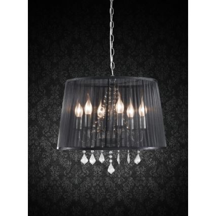 TRIO - Lámpara colgante con cadena LEYLA 3xE14/40W/230V