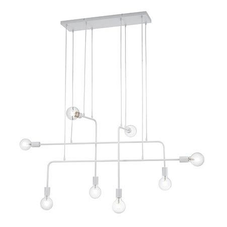 Trio - Lámpara colgante CONNOR 8xE27/10W/230V