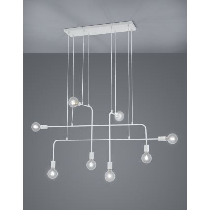 Trio - Lámpara colgante CONNOR 8xE27/10W/230V