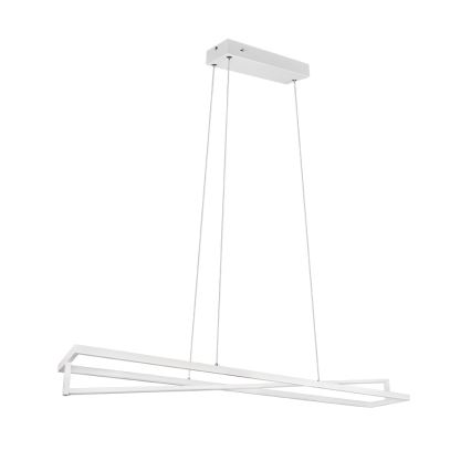 Trio - Lámpara colgante EDGE LED con cable 35W/230V 2300/3000/4000K blanca