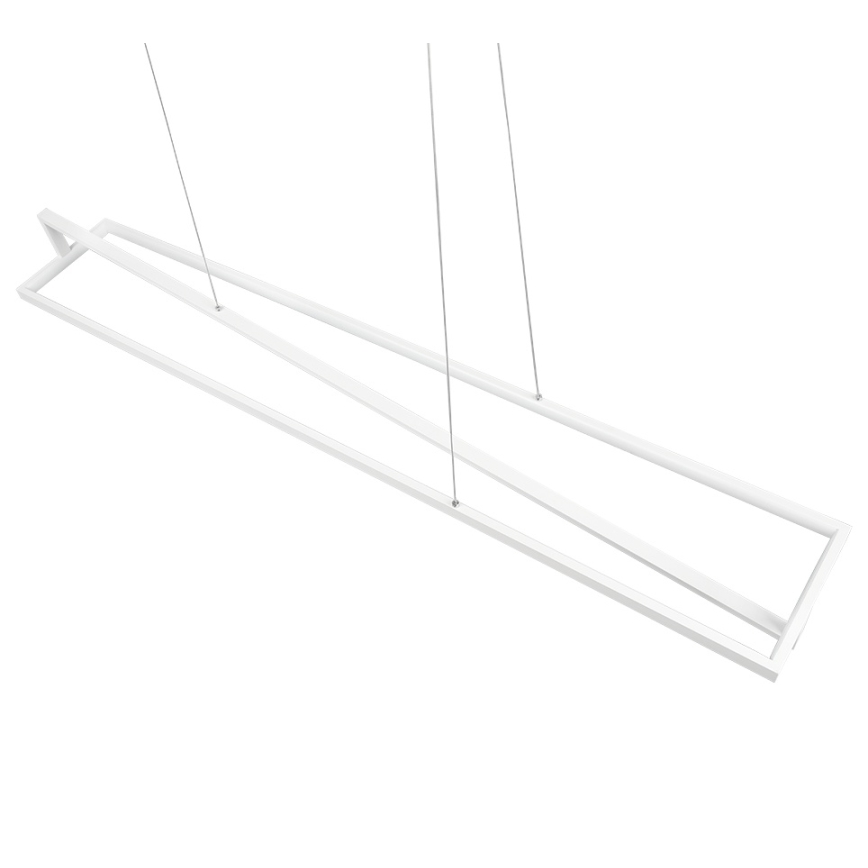 Trio - Lámpara colgante EDGE LED con cable 35W/230V 2300/3000/4000K blanca