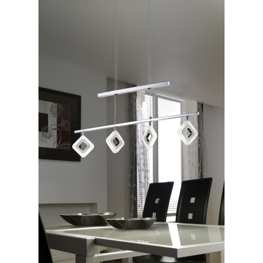 Trio - Lámpara colgante LED PARADOX 4xLED/4,3W/230V