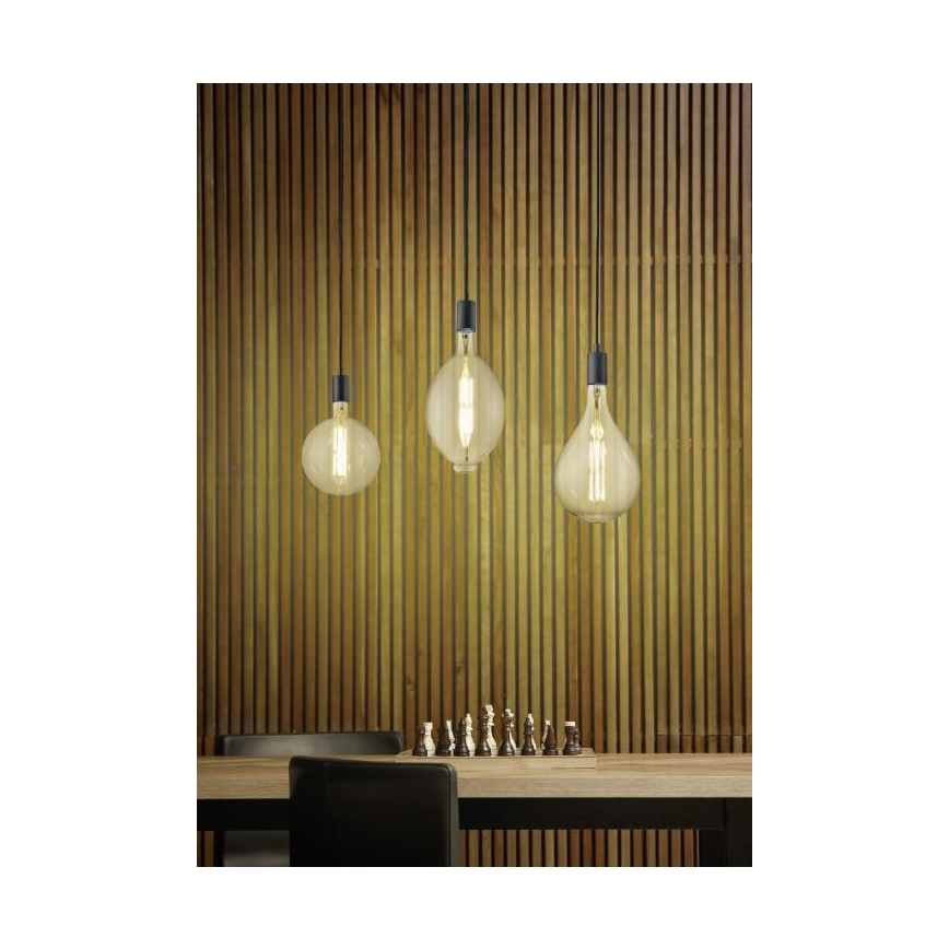 Trio - Lámpara de araña LED regulable GINSTER 3xE27/8W/230V