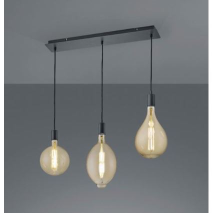 Trio - Lámpara de araña LED regulable GINSTER 3xE27/8W/230V