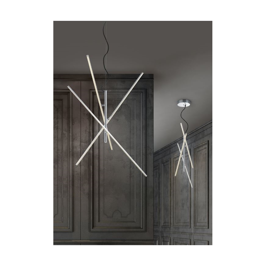 Trio - Lámpara de araña LED regulable TIRIAC 3xLED/7,5W/230V