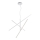 Trio - Lámpara de araña LED regulable TIRIAC 3xLED/8,5W/230V blanco
