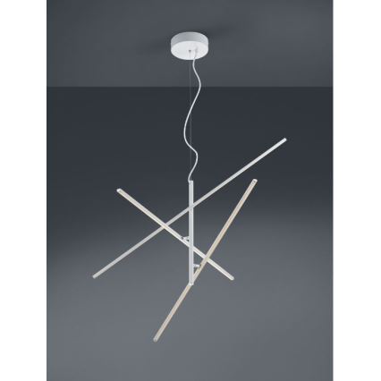 Trio - Lámpara de araña LED regulable TIRIAC 3xLED/8,5W/230V blanco