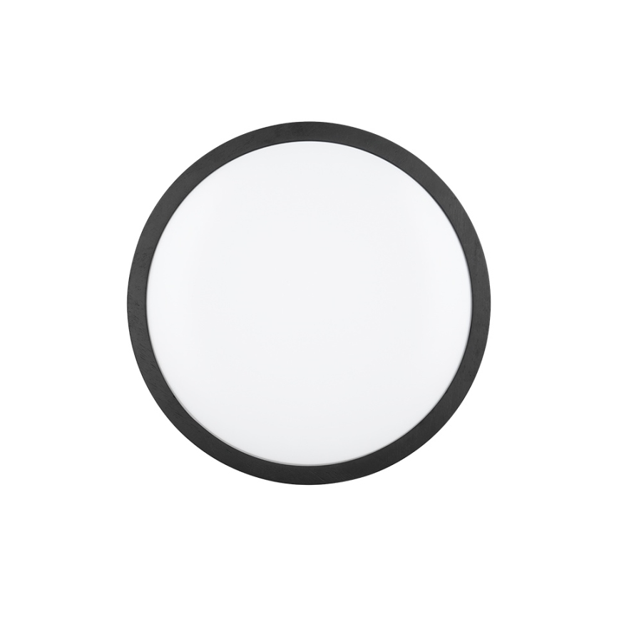 Trio - lámpara de techo LED regulable ISEO LED/24W/230V 3000K Ø 40 cm negra