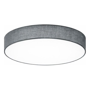 Trio - Lámpara de techo LED regulable LUGANO LED/22W/230V 3000K Ø 40 cm gris