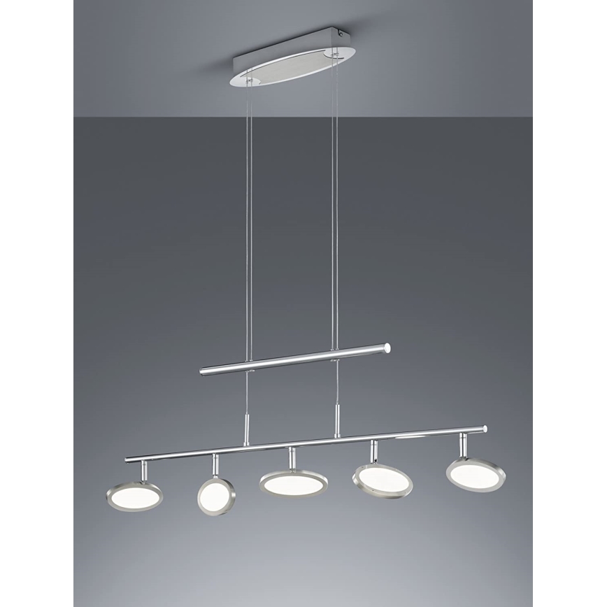 Trio - Lámpara LED colgante DUELLANT 5xLED/4,3W/230V