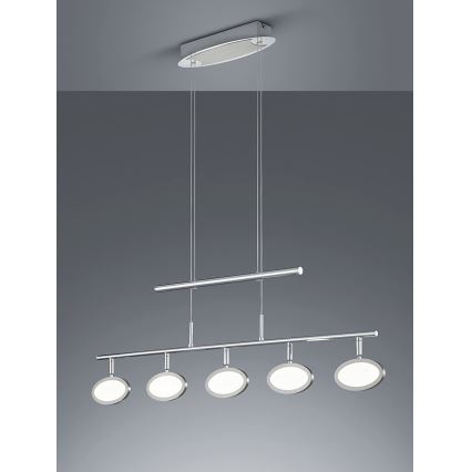 Trio - Lámpara LED colgante DUELLANT 5xLED/4,3W/230V
