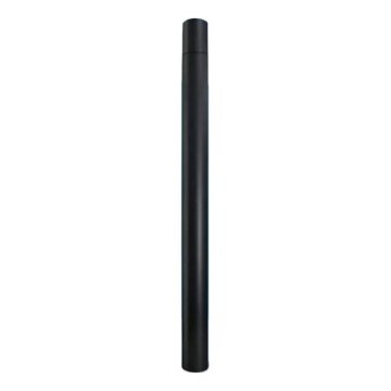 Tubo de extensión para poste de iluminación exterior BASE, 1 m, negro