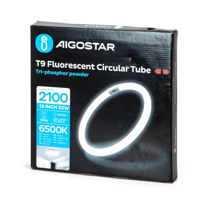 Tubo fluorescente T9 G10q/32W/230V 6500K - Aigostar