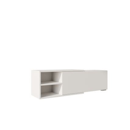 TV mesa CLIF 40x180 cm blanco