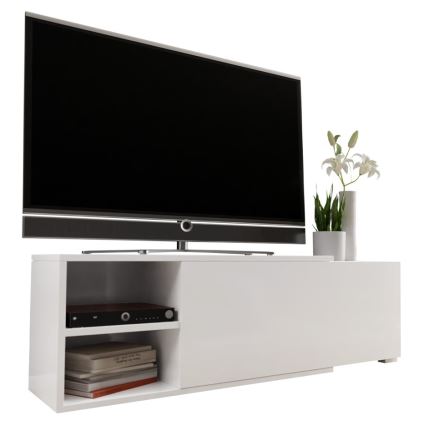 TV mesa CLIF 40x180 cm blanco