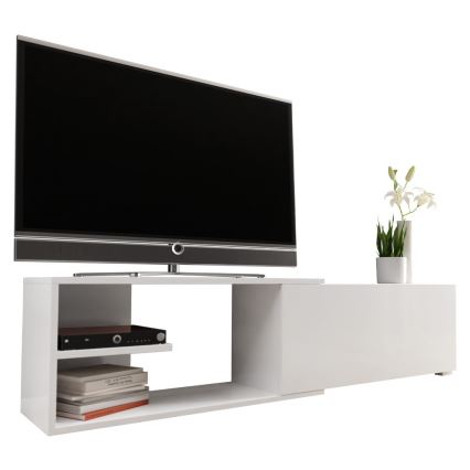 TV mesa CLIF 40x180 cm blanco