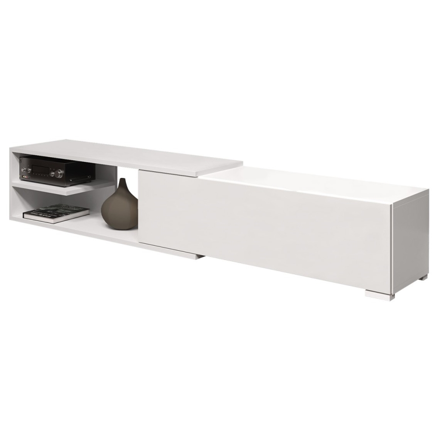 TV mesa CLIF 40x180 cm blanco