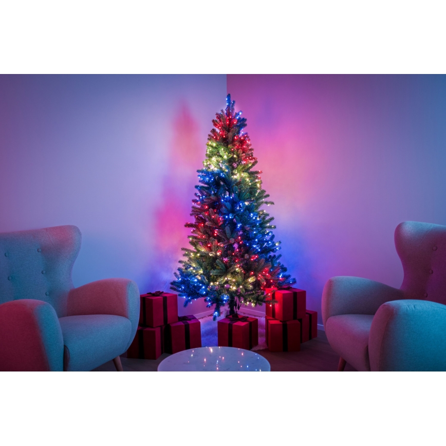 Twinkly - LED RGBW Dimmbarer Weihnachtsbaum TREE 435xLED 2,1 m Wi-Fi