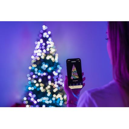 Twinkly - LED RGBW Dimmbarer Weihnachtsbaum TREE 435xLED 2,1 m Wi-Fi