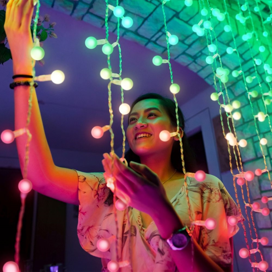 Twinkly - Puntas de silicona decorativas MINI CAPS 100 pz