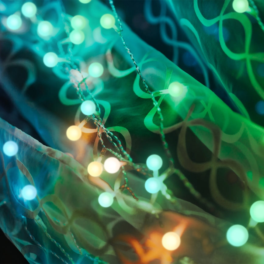 Twinkly - Puntas de silicona decorativas MINI CAPS 100 pz